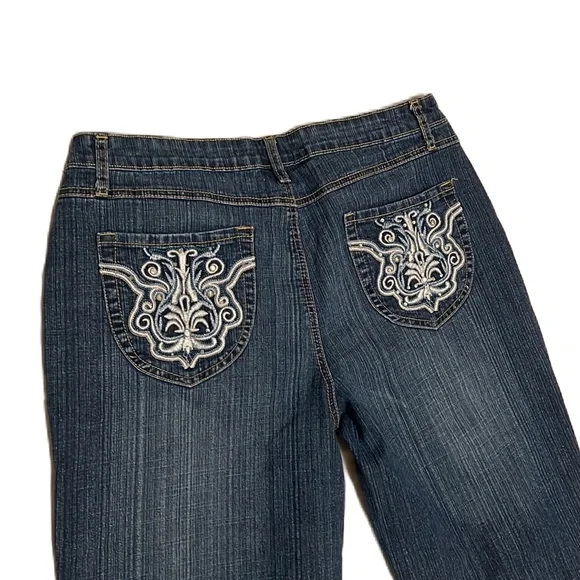 Cato, 5-Pocket, Design Pockets, Jean Capris, Size 14 - Picture 5 of 10